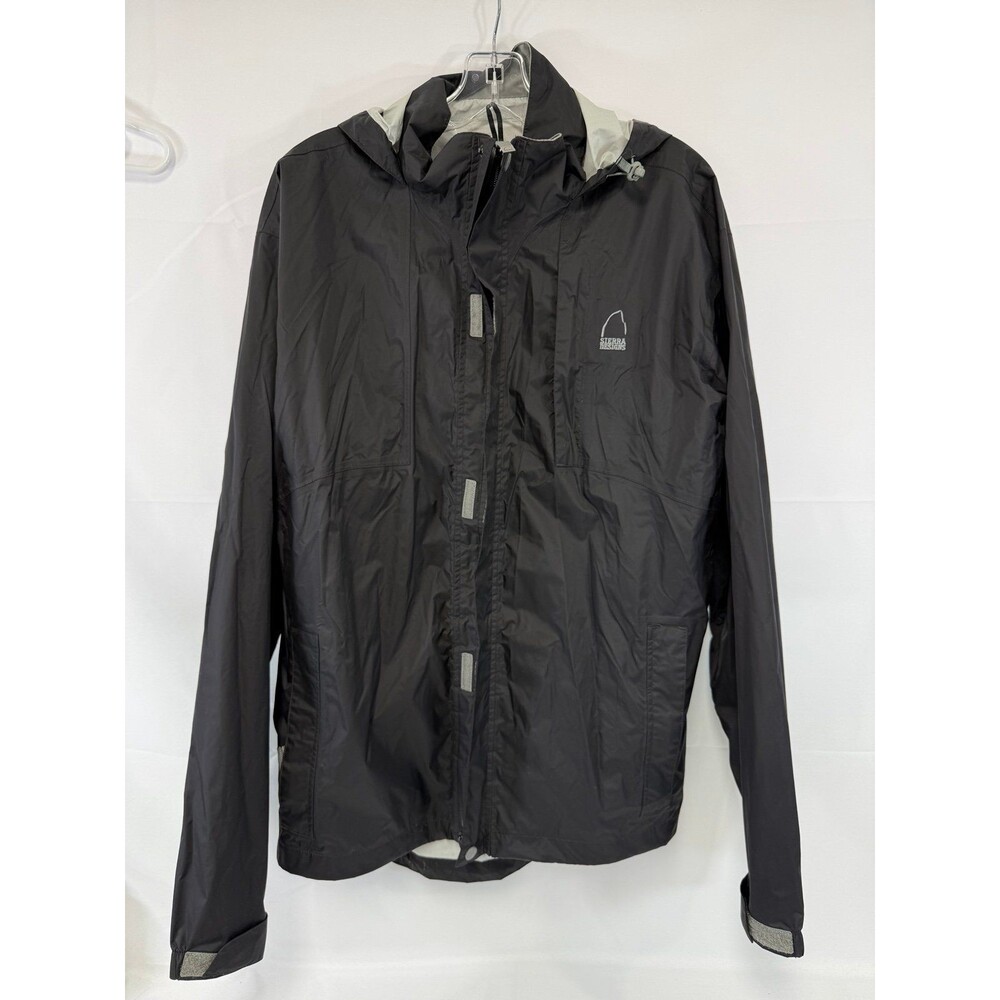Sierra Designs MEN'S HURRICANE RAIN JACKET Size XL Black NO BAG